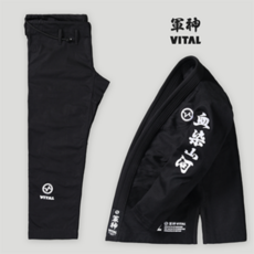 주짓수 현물직발 VITAL 군신계열 브라질유술도복 블랙