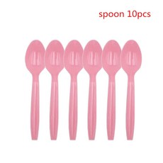 여아용 생일 일회용 식기 핑크 플레이트 냅킨 컵 모자 베이비 샤워 1 세 파티 데코, 1개