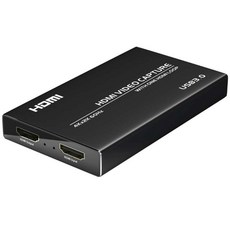 HDMI 영상 비디오 방송 장비 4K 캡쳐 보드 카드 60프레임, 기본