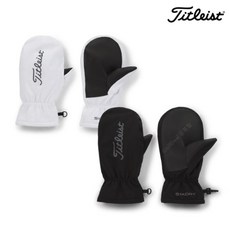  타이틀리스트 스테이드라이 방한 장갑 StaDry Cart Mitts [TA23WSCM], 화이트, 1개 