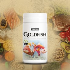 필그린 금붕어 침강성 사료 200g 금붕어키우기 오란다 난주 진주린 플라워혼 유금 사료, 1개