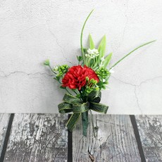 카네이션코사지