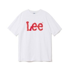 LEE 빅 트위치 로고 티셔츠 레드 BIG TWITCH LOGO T-SHIRT RED