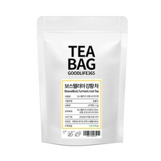 굿라이프365 보스웰리아 강황 차 삼각티백 50개입, 1.5g, 1개