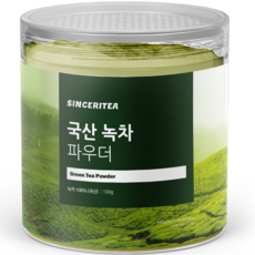 신서리티 국산 녹차 파우더, 1개, 1개입, 100g