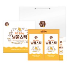 濟州島蜂蜜禮物組合12g*21入+購物袋, 252g, 1組
