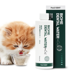 PetoDent Biome貓咪口腔水 口腔清潔劑, 250ml, 1個