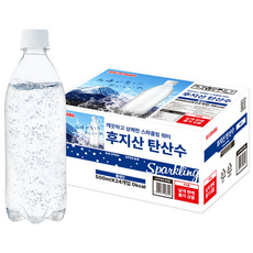 IRIS OHYAMA 愛麗思歐雅瑪 富士山碳酸水 純淨無標籤, 24個, 500ml