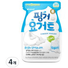 아이배냇 핑거 요거트, 플레인, 4개, 20g