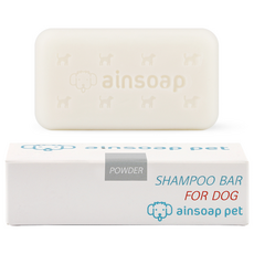 ainsoap 狗肥皂粉香味, 90克, 1個