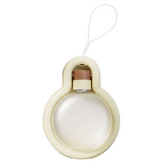 DING DONG PET 寵物外出燈泡便攜式可折疊水瓶350ml, Ivory, 1個