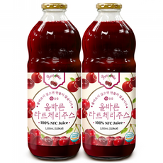 Alljeup NFC酸櫻桃汁, 1L, 2瓶