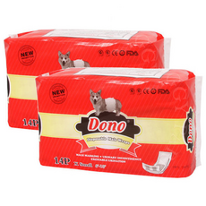 DONO 수컷강아지 매너패드, 14개입, 2개