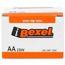 벡셀 알카라인 AA 건전지, 20개입, 1개