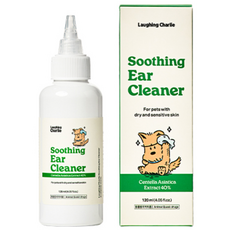 LAUGHING CHARLIE 犬用耳朵清潔液 120ml 1個