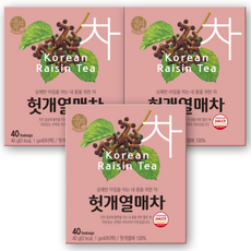 우리차 헛개열매차, 1g, 40개입, 3개