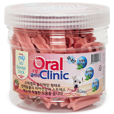 강아지 오랄클리닉 덴탈스틱, 딸기, 300g, 1개