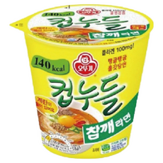 오뚜기 컵누들 참깨라면 37.5g, 12개 12개