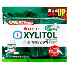 롯데자일리톨 오리지날 껌 리필, 105g, 1개