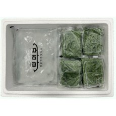 떡먹보 쑥 설기 쑥향 가득 부드러운 담백한 떡 제조 1kg [쑥설기 1kg 3박스], 3박스