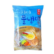 면조아 동치미 물냉면 2인분 x 2 (총 면사리4개 육수4개) 실온보관, 900g, 1개