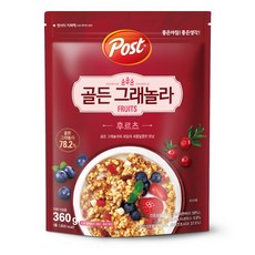 Post Golden格蘭諾拉水果麥片, 360g, 1包