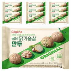 굽네 닭가슴살 만두 180g(6개입) 10+1팩, 180g, 11개