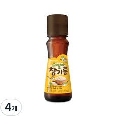 아이배냇 순 발아 참기름, 참깨, 75ml, 4개
