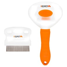 RESPET 寵物多合一雙頭梳, 1組, 混色