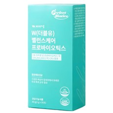 비타민마을 W 더블유 밸런스케어 프로바이오틱스 여성 질유산균 6박스 총180포, 60g, 6개