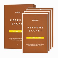 KUNDAL 昆黛爾 經典衣物香氛袋 4入裝, 80克, 1個, Ylang Ylang