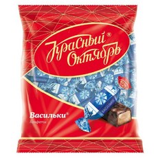 Конфеты KRASNIY OKTYABR Васильки в шоколаде