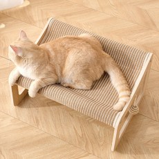 Mail Cat貓咪書桌兼用抓板型床, 1個, 混色
