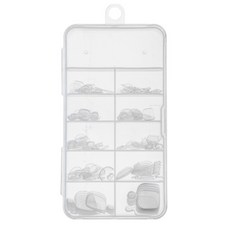 Clear Builder Gel Paddy Tip Dual Form 100p 套組, 單色, 1套