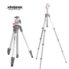 미러리스&캐논100D용 본젠 4단 화이트 삼각대 - VT-350M, 단일상품
