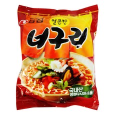 농심 얼큰한 너구리 120g, 1개