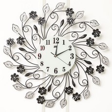 플라워벽시계