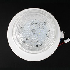 두영 LED 원형직부등 15W, 주광색(하얀빛), 1개
