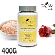 라인하이트 아로마 바스솔트 위드 피지 파우더 입욕제, 400g, 로즈, 400g, 1개