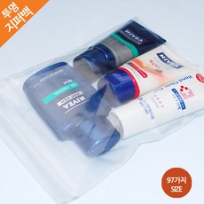 97가지사이즈 투명지퍼백, 1개입, 100개