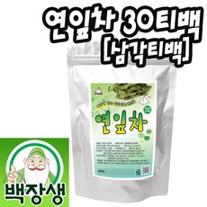 백장생 [삼각티백]연잎차 30티백, 1개, 30g