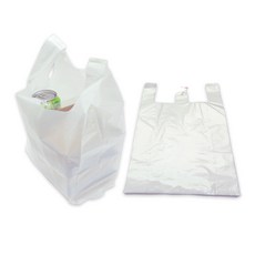 미스터패키지 고급 마트봉투 6호, 100장, 유백