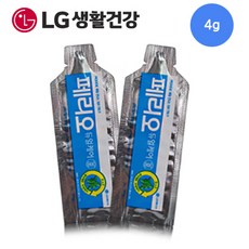 페리오 듀얼케어 일회용 치약, 4g, 100개