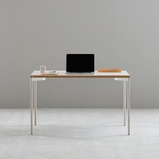 [데스커 본사] DSAD212 베이직 데스크(1200x600) 책상, 상판-화이트/다리-화이트