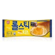 [본사직영/한성기업] 자연치즈 간식빵 롤스틱 치즈 80g 1개, 1