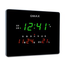 QMAX 평생AS 무상 디지털벽시계 특가전,