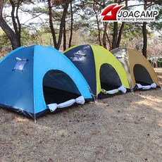 조아캠프 원터치텐트, 블루 (CT065)