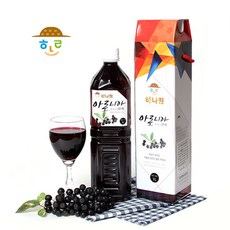 하나린 전북 순창에서 재배해 가공한 아로니아 원액 아로니아즙, 1L, 2개, 2개