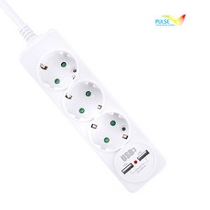 신개념 USB 멀티콘센트 충전기 USB 2포트/여행/출장, 2M, USB2포트충전콘센트3구, 1개