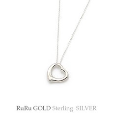 실버하트목걸이